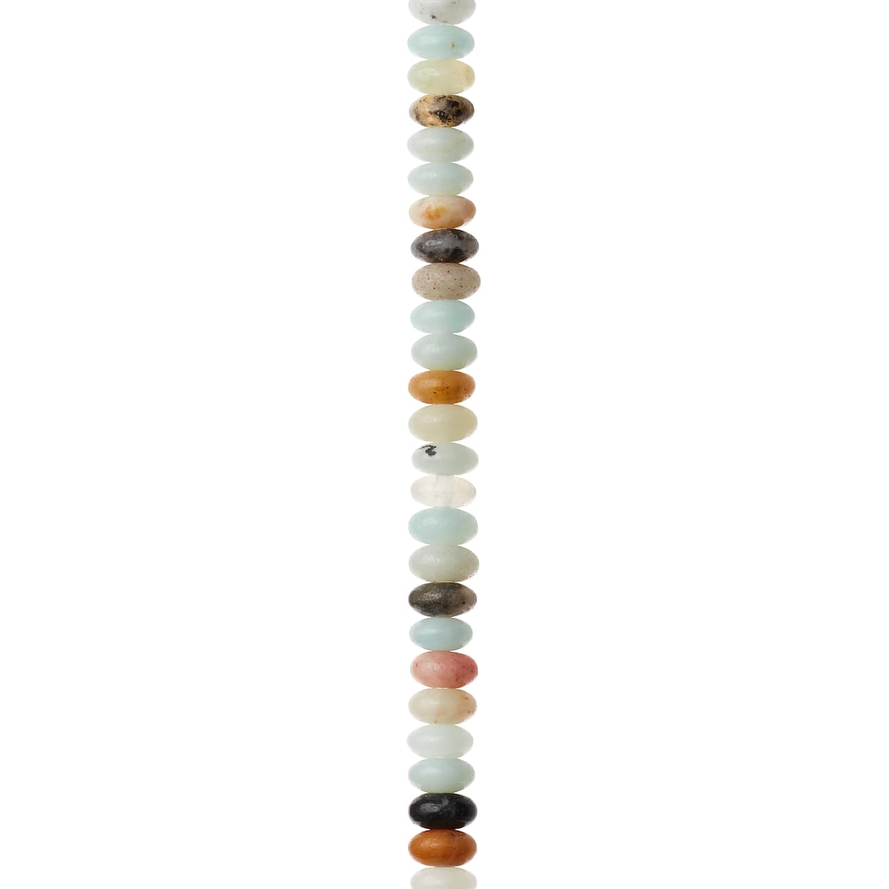 12 Pack: Amazonite Rondelle Beads, 4mm by Bead Landing™
